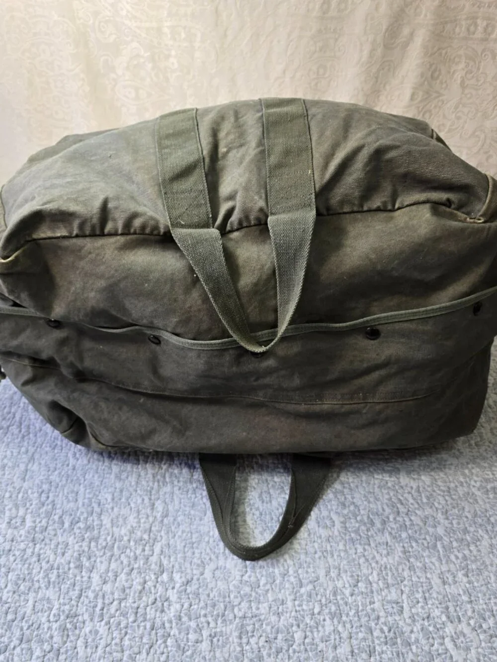 Vietnam Era 1967 US Military Flyers Kit Bag (Part No. 11-1-302)